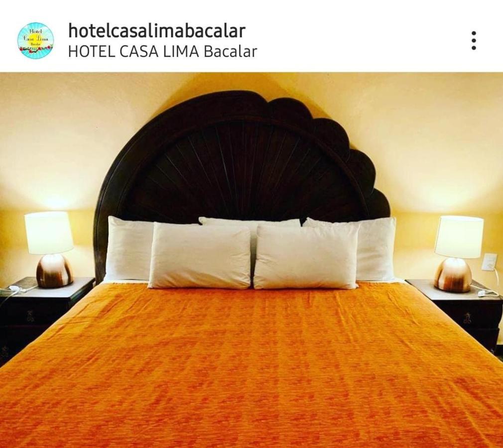 Hotel Casa Lima Bacalar Esterno foto