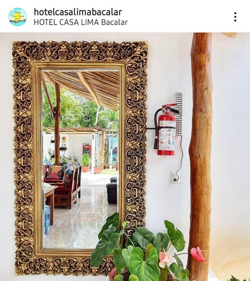 Hotel Casa Lima Bacalar Esterno foto
