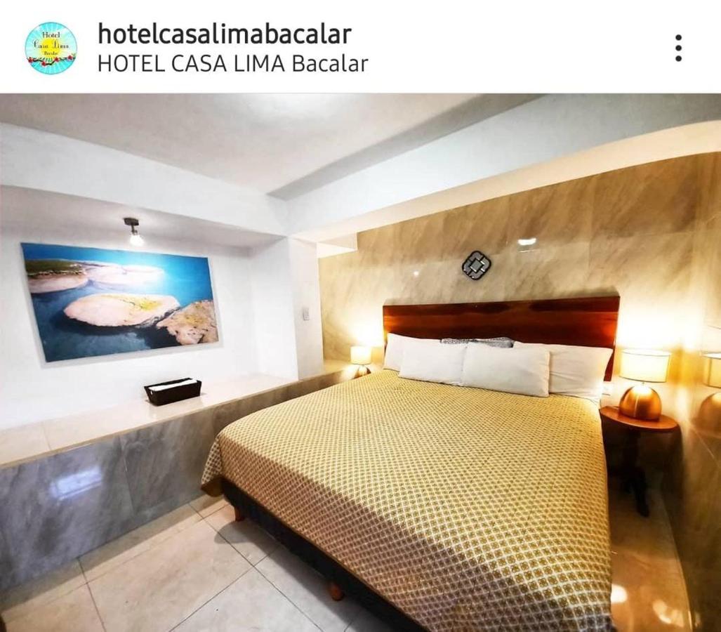 Hotel Casa Lima Bacalar Esterno foto
